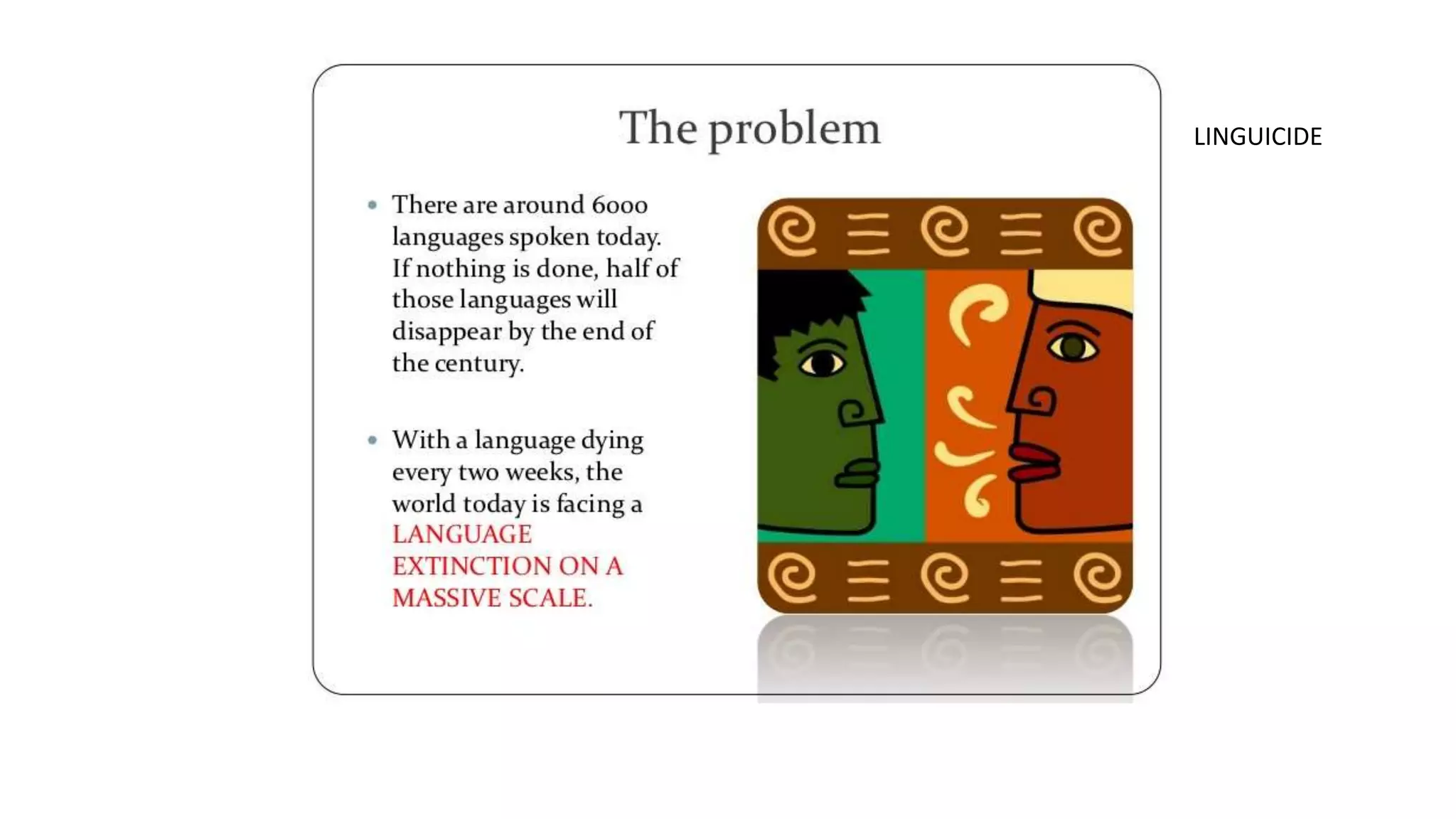 LINGUICIDE
 