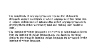 Contributed To Complex Language The Integral Role of Language in Education: Learning, Communication ...
