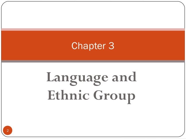 Ethnic Language 85