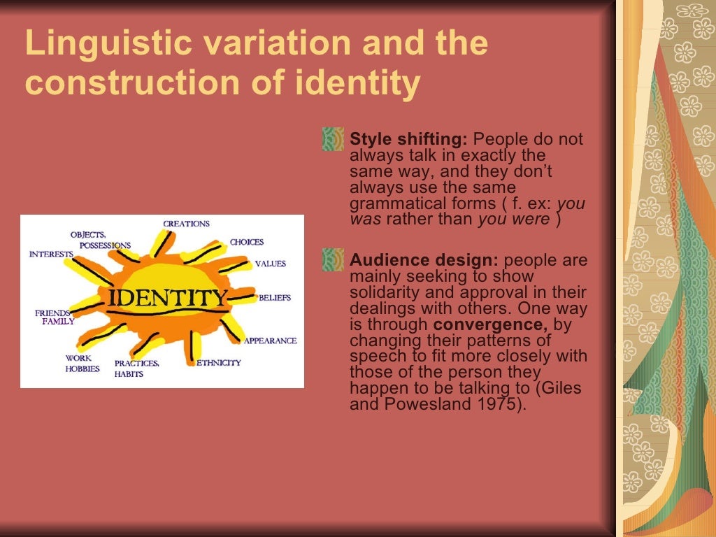 Language and identity[1]