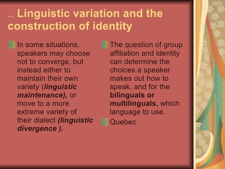 Language and identity[1]