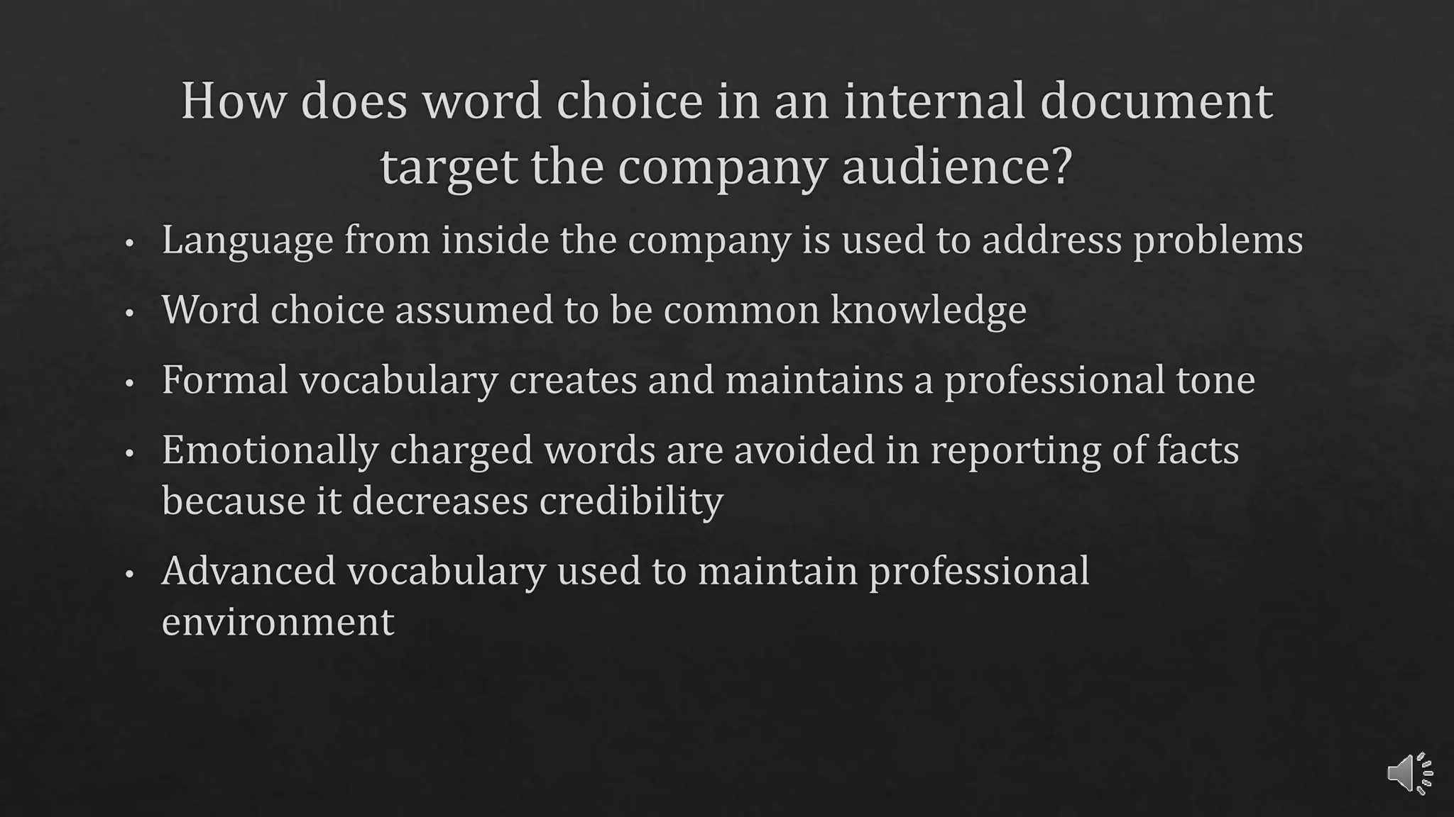 Language and its manipulation based on the target audience 2