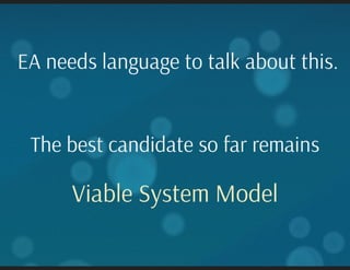 Language and Meta-language for Enterprise Architecture