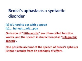 Neurolinguistics: Brain and Language | PPTX