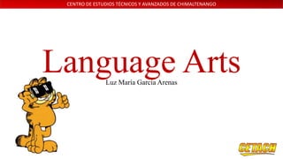 CENTRO DE ESTUDIOS TÉCNICOS Y AVANZADOS DE CHIMALTENANGO

Language Arts
Luz María García Arenas

 