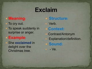 vocabulary workshop | PPTX