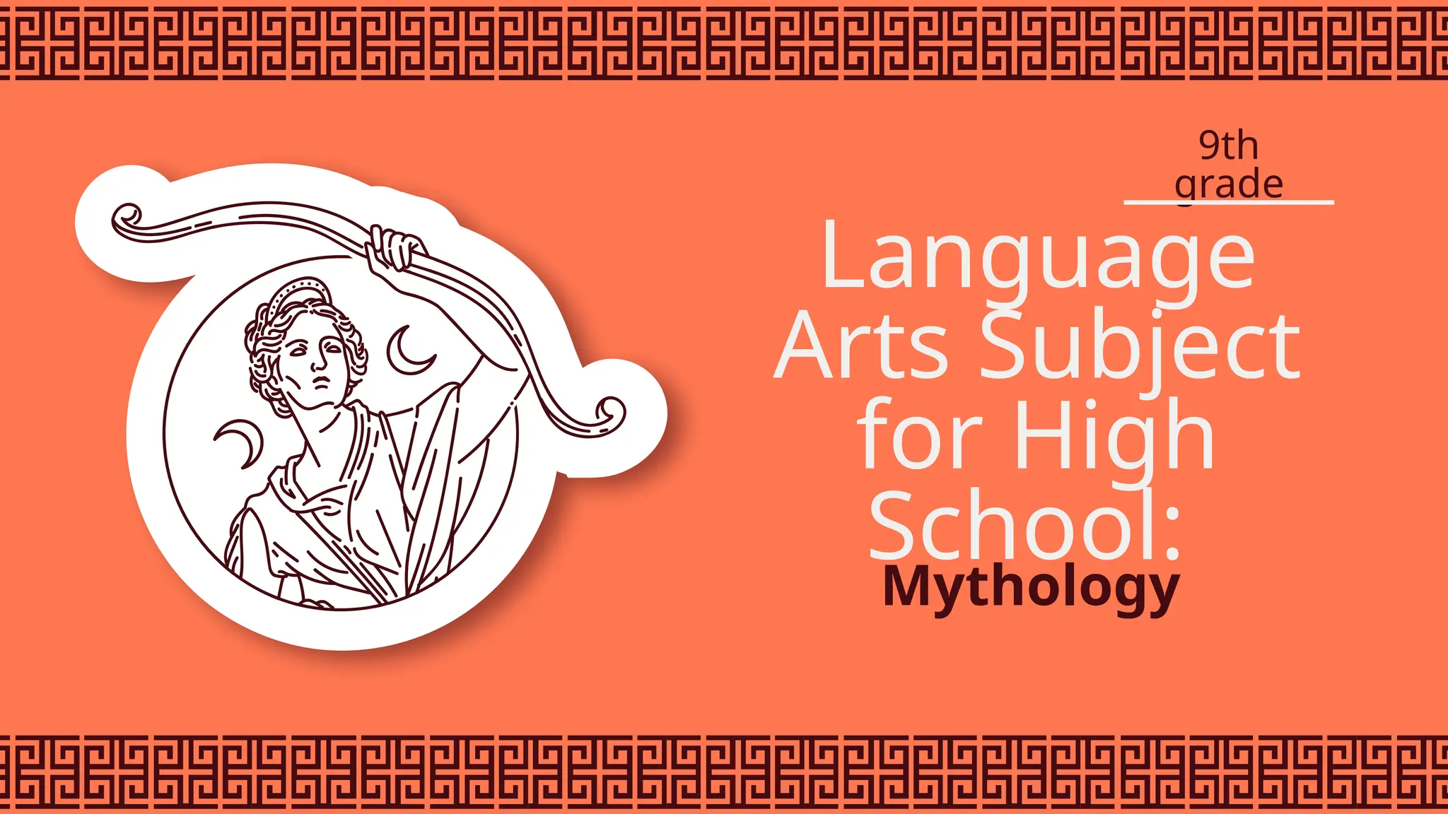 Language Arts Subject for Highschool - 9th Grade_ Mythology by Slidesgo ...