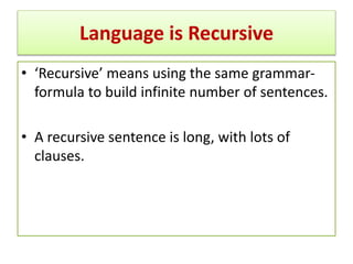 Language as a tool of comunication | PPTX