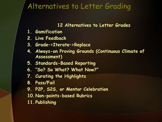 Language Assessment - Grading and Student Evaluation by EFL Learners | PPTX