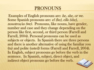 Language comparison presentation | PPTX