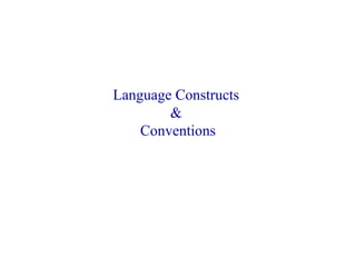 Language Constructs Verilog language constructs& modeling.pptx