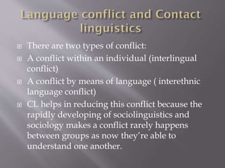 Language contact | PPTX