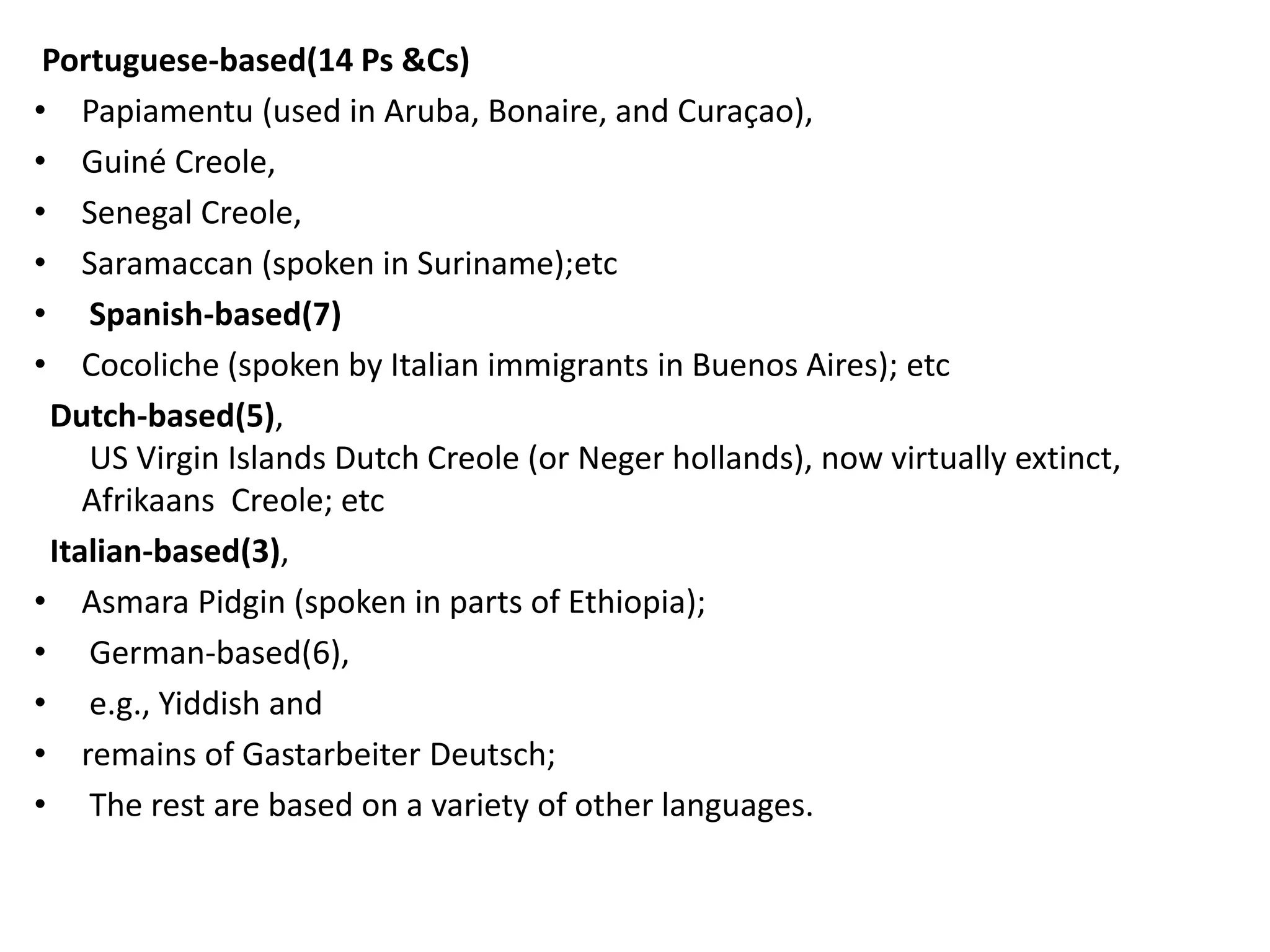Language Contact:aspects and Its Results | PPTX