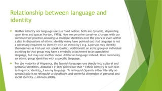 Exploring the Dynamic Relationship Between Language, Culture, and ...