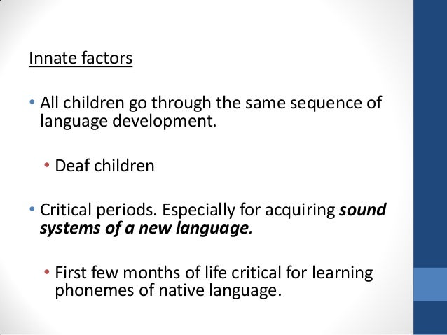 Lecture 13:Language development in children- Dr.Reem AlSabah