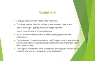 language emergence language emergencee.ppt