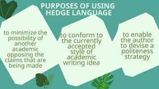 Academic Language Features LANGUAGE FEATURES IN ACADEMIC TEXTS.pptx
