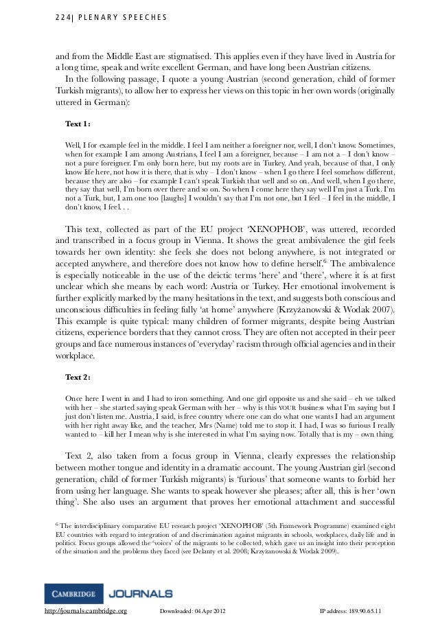 Language and identity theories image