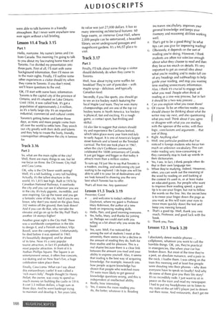 Language Leader Coursebook Upper-Intermediate Audio Scripts 1