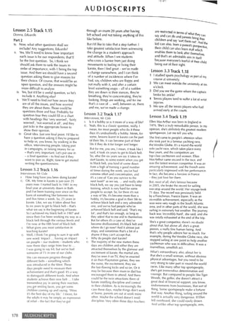 Language Leader Coursebook Upper-Intermediate Audio Scripts 1