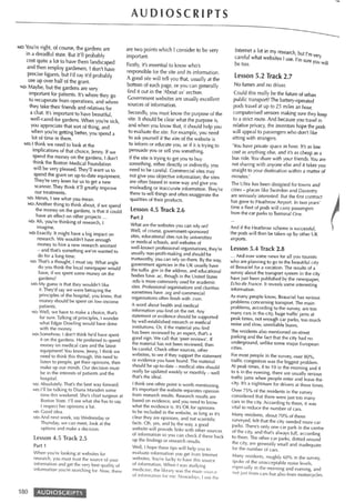 Language Leader Coursebook Upper-Intermediate Audio Scripts 1