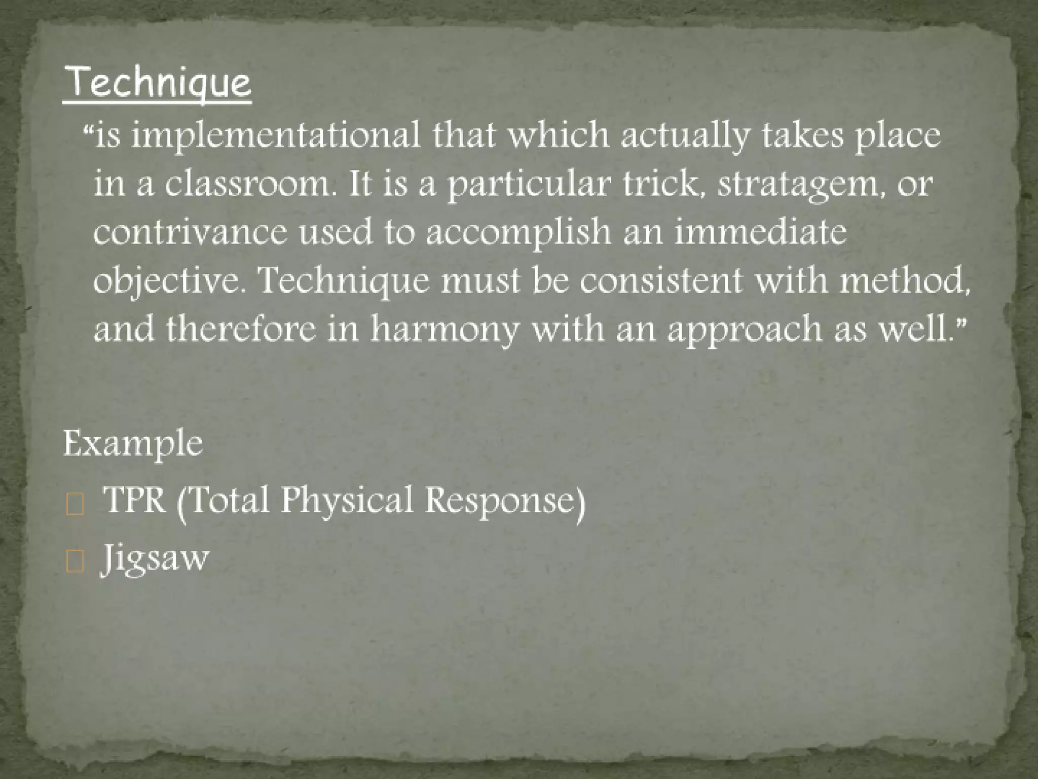 Language, learning, and teaching