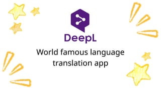 Belajar bahasa inggris dari aplikasi LANGUAGE LEARNING APP.pptx