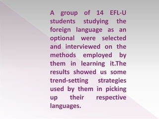 Language learning strategies | PPT