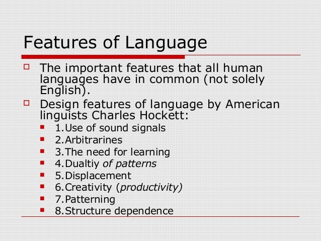 Language 101 Linguistics And Signed Languages Language 101 Linguistics And Signed Languages