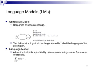 Natural Langauge Processing :Language Model | PPT