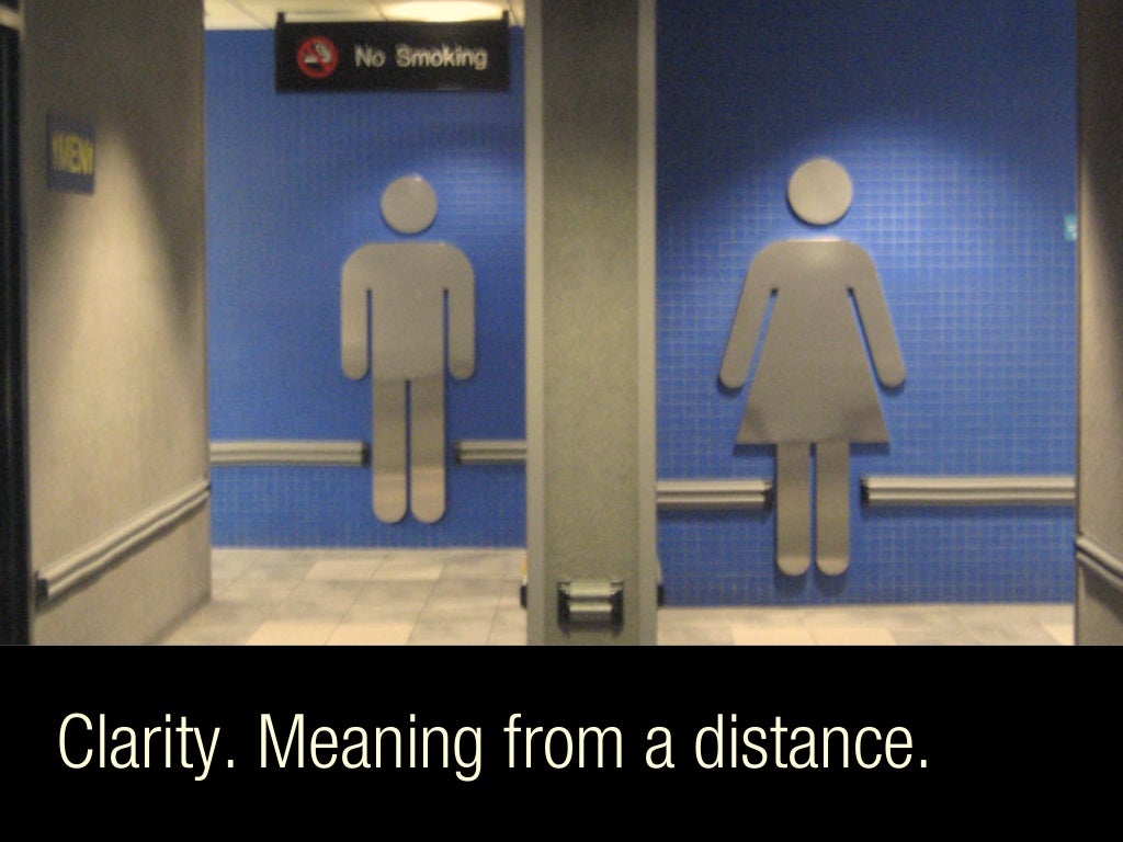Clarity. Meaning from a distance.
