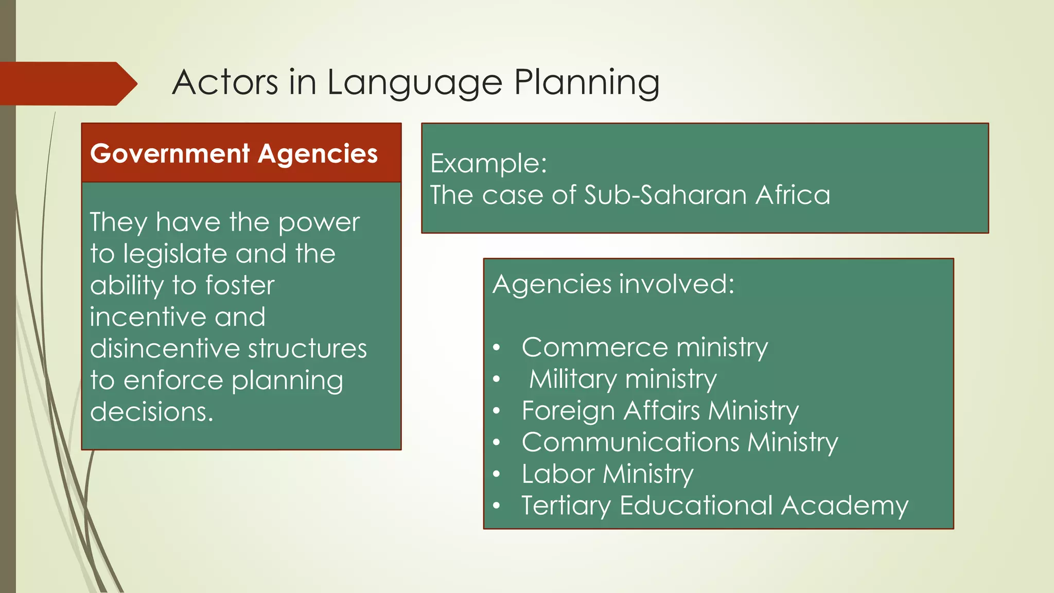 Government Language Control Language Planning and Policy | PDF