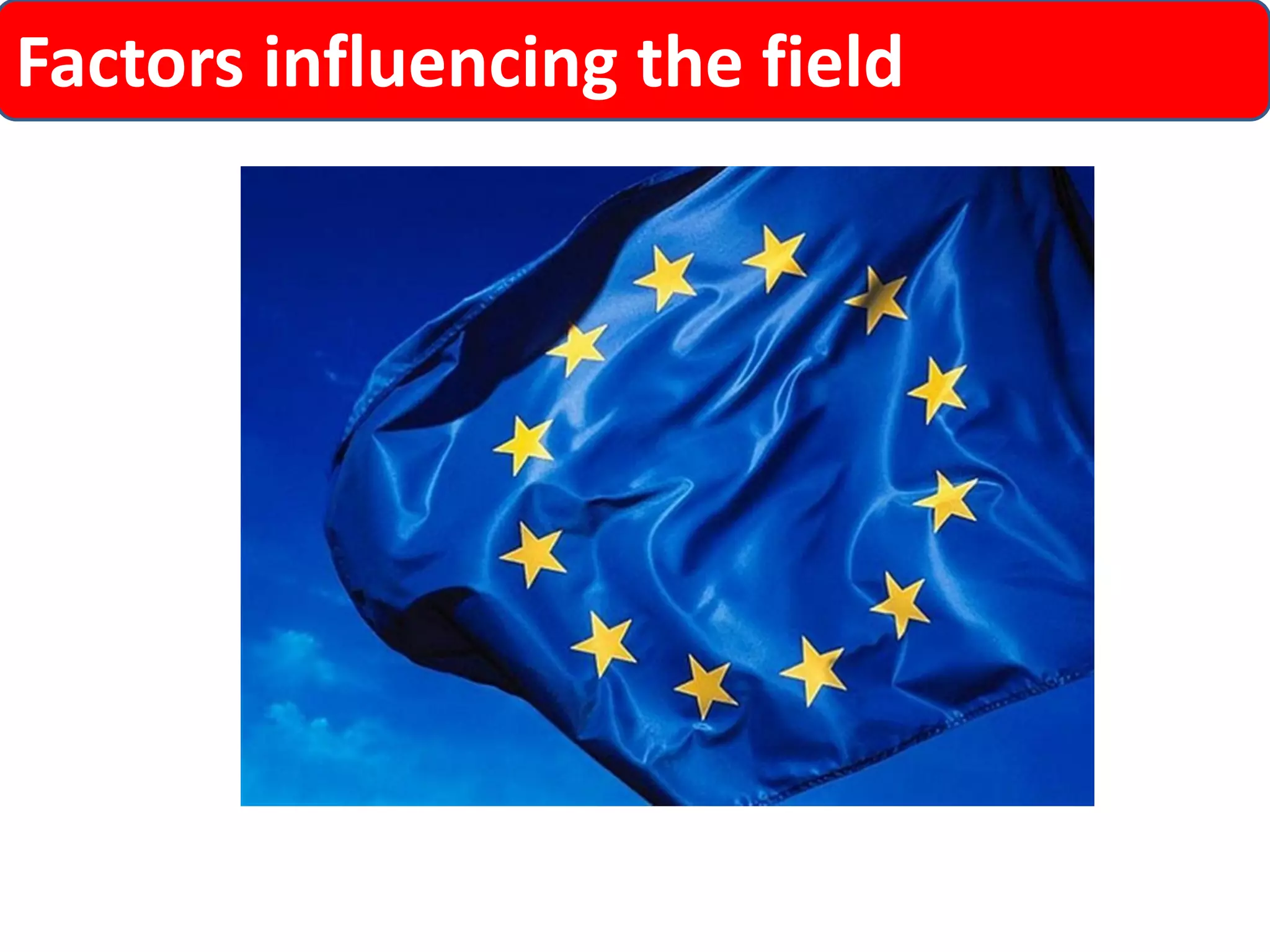 Factors influencing the field  