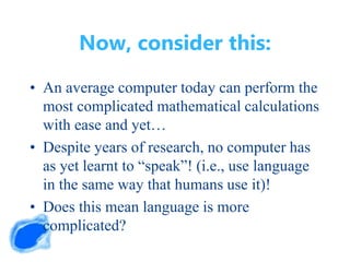 Computer Language Vs Human Language In Math Examples Language Processing Revised.pptx