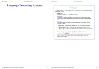 Language Processing Systems and definition | PPT