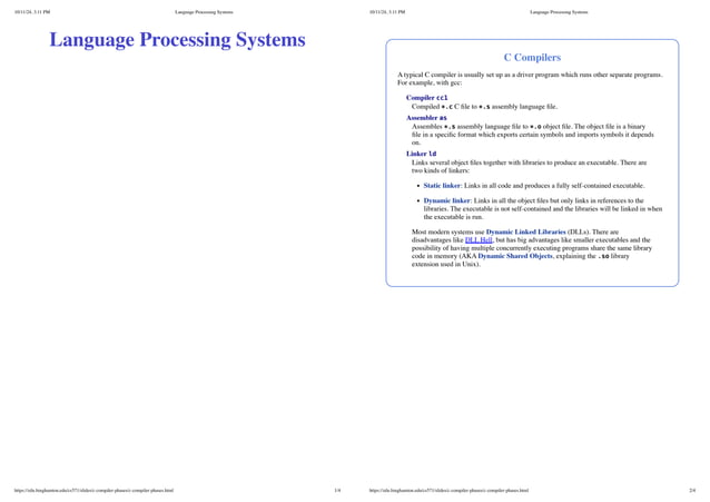 Language Processing Systems and definition | PPT