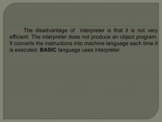 Language processor | PPT