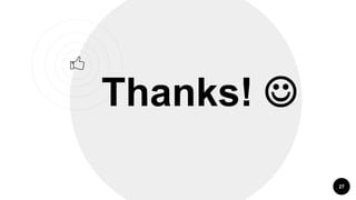 27
Thanks! 
 