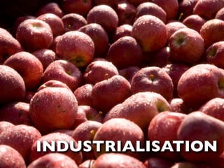 INDUSTRIALISATION
 