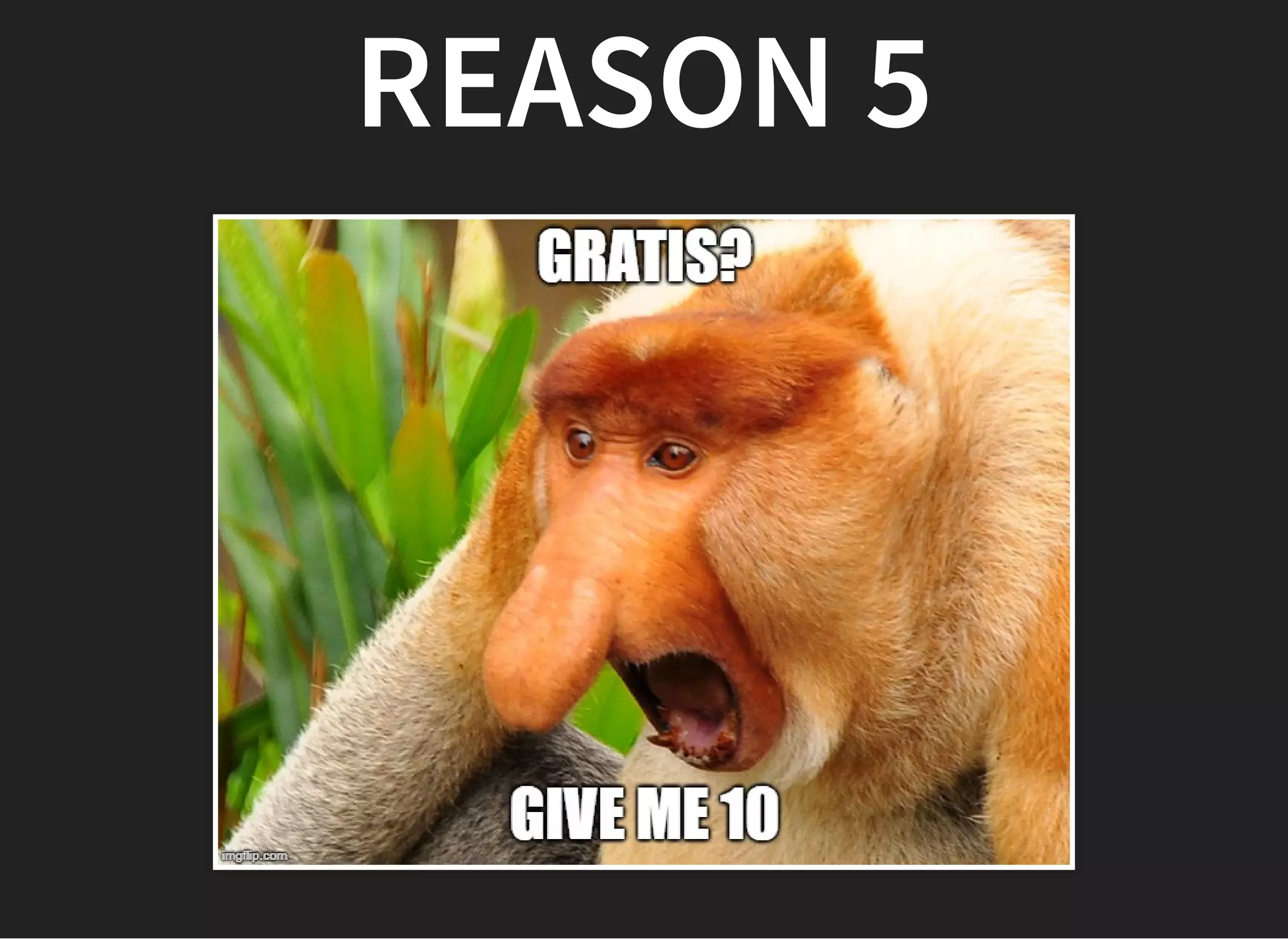 REASON 5REASON 5
 