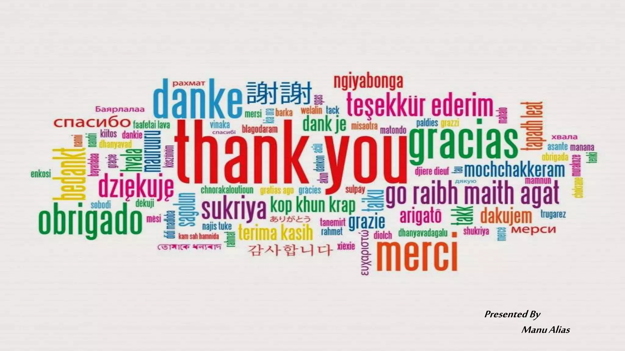 Presented By
ManuAlias
 