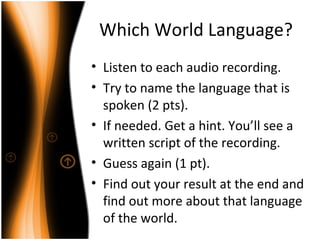 guess the written language