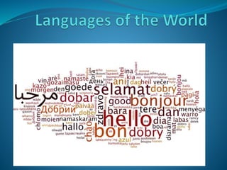 Languages of the world by Almas Aslam