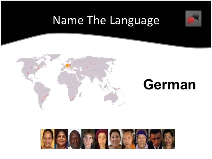 Languages of the world