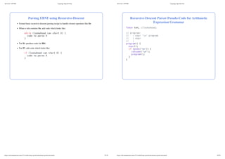 Language Specification in Programming Languages | PDF