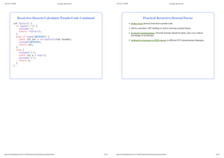 Language Specification in Programming Languages | PDF