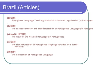 Language standardization: How and why | PPT