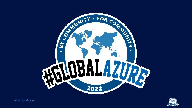 #GlobalAzure
 
