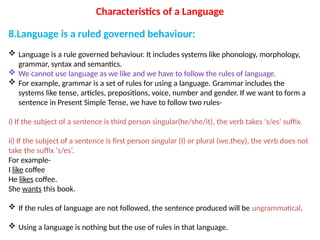 Language Include Understanding Language: Definitions, Characteristics, and Social ...