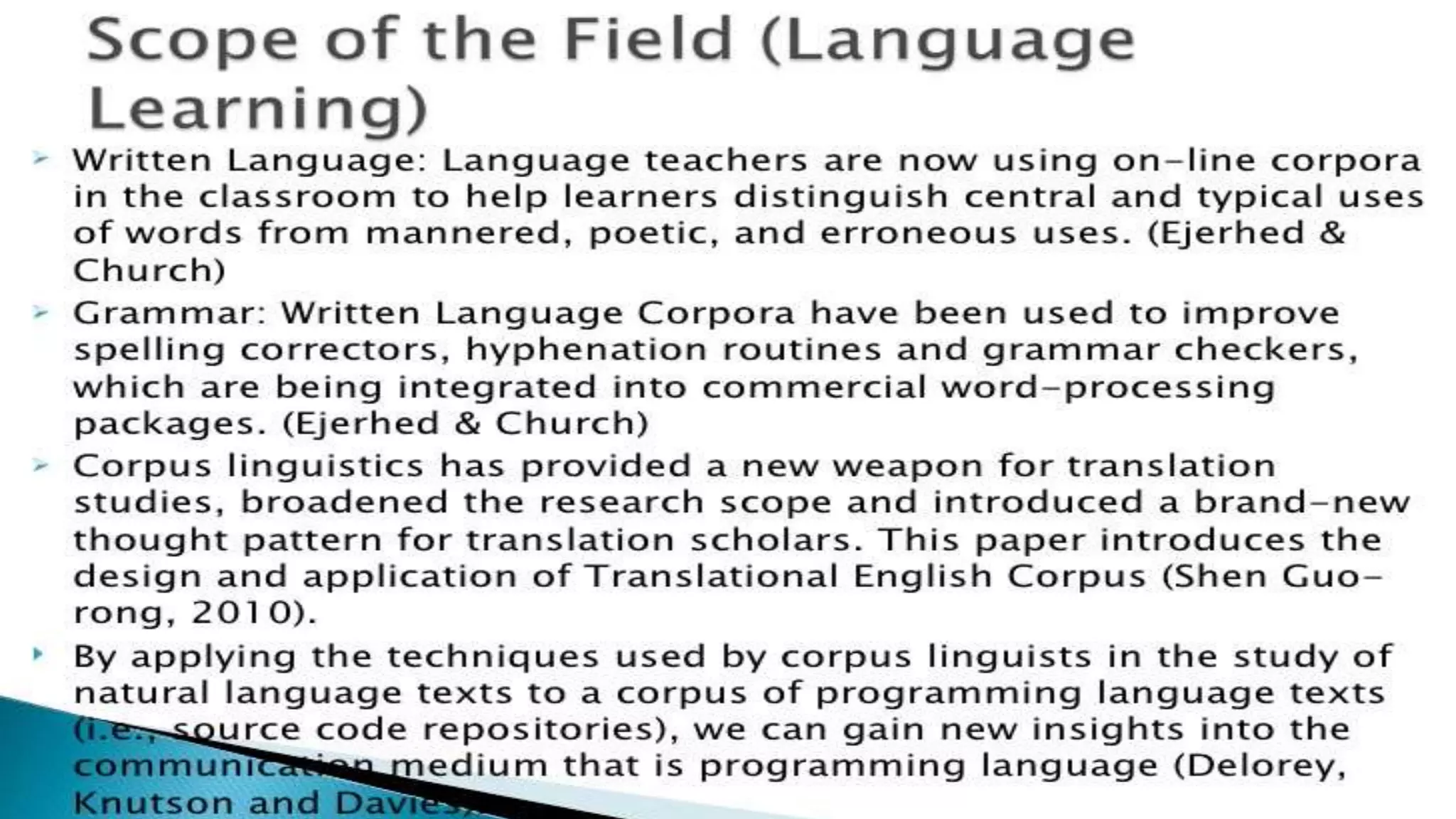 Language Teaching & Learning